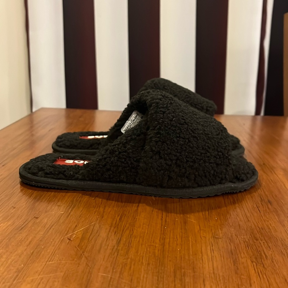 Sorel Mail Run House Slipper Shoes Sandals new black Women’s Sizes - Picture 3 of 11